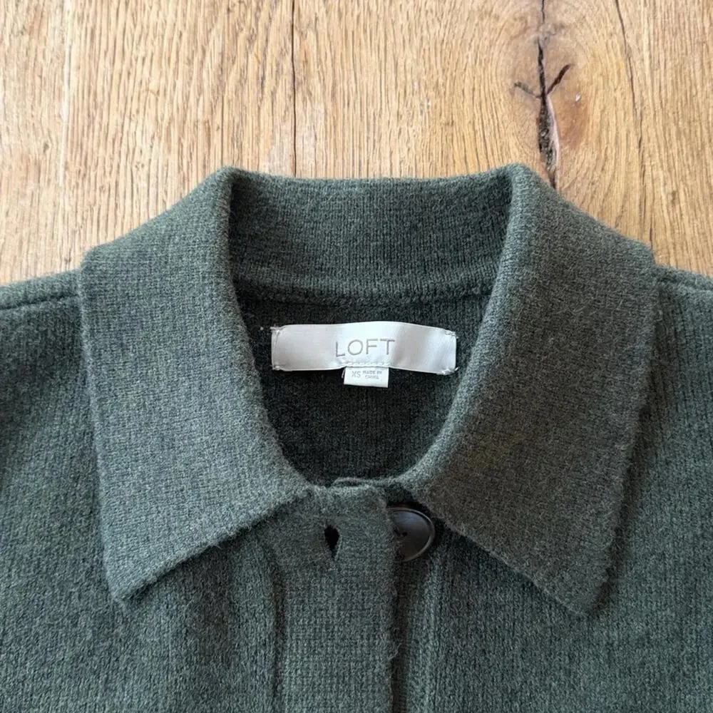 LOFT collared pocket